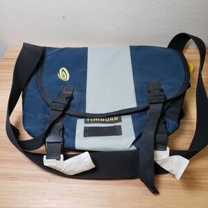 Timbuk2 Designs Classic Messenger Bag Blue School Office Work Travel Commuter